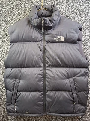 The North Face Men's Nuptse Down Puffer Vest Black XXL 700 Fill Thick Warm - Image 1 of 4