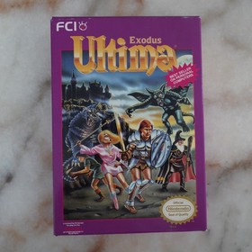 Nintendo NES ULTIMA EXODUS Near Mint CIB Complete
