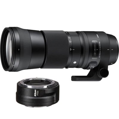 Sigma 150-600mm F5-6.3 C Contemporary DG OS HSM FTZ II Lens Bundle Nikon Z Mount - Image 1 of 4