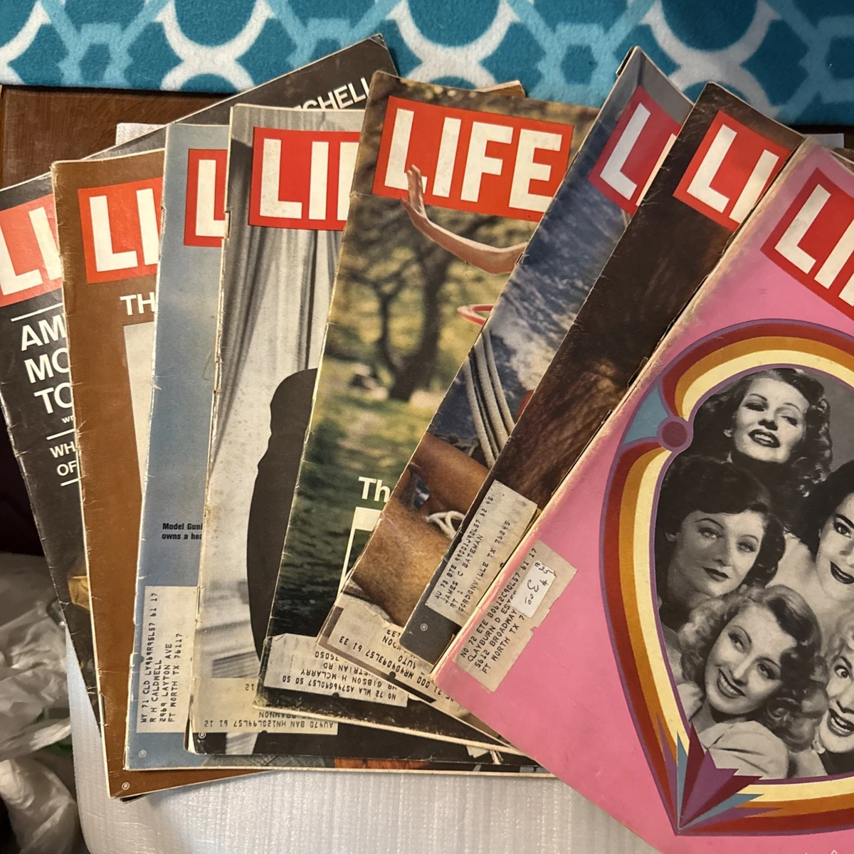 アメリカ・LIFEマガジン 9冊セット 1940年代 1950年代 1970年代 アメリカ・LIFEマガジン 9冊セット 1940年代 1950年代 1970年代