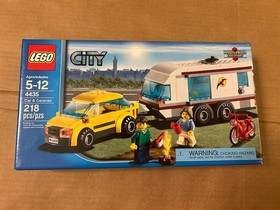 LEGO CITY: Car and Caravan (4435)- Brand New In Factory Sealed Box