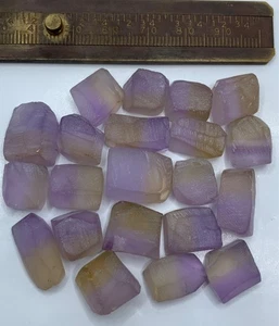 253 Carats Facet Grade Rough Ametrine From Brazil, For lapidary, For Gem cutter - Picture 1 of 5
