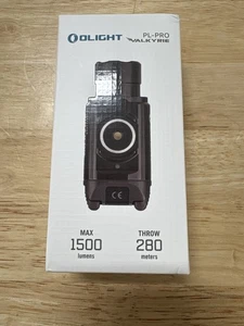 OLIGHT PL-PRO Valkyrie 1500 Lumens Rechargeable Rail Mount Tactical Light Black - Picture 1 of 1
