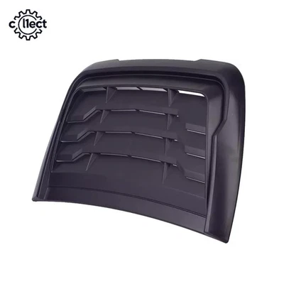 Air Flow Intake Hood Scoop Vent Bonnet Cover Trim Car Decorative Matt BlackSc - Image 1 of 4