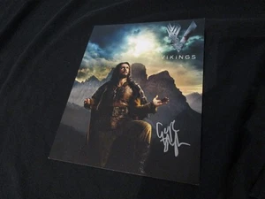 George Blagden Autogramm Vikings signed 8x10 Foto Athelstand - Bild 1 von 1