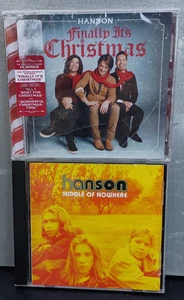 Lot Hanson CDs Finally It's Christmas (2017 Sealed) Middle of Nowhere (1997) VG+ - Picture 1 of 7