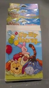 Disney Winnie The Pooh Party Thank You Cards Hallmark Sealed New 18 Cards VTG - Picture 1 of 2
