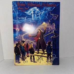 Trans-Siberian Orchestra Winter Tour 2012 Programma AUTOGRAFATO Gruppo EST - Foto 1 di 3