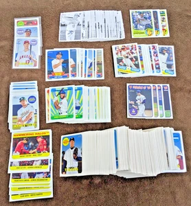 TOPPS HERITAGE 2018 HIGH NUMBER SET COMPLETO 501-725 MASTER SET INSERTI DECKLE - Foto 1 di 1