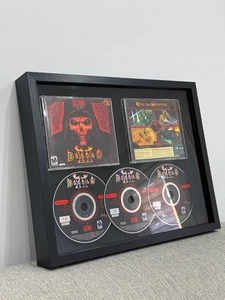 Diablo 2 Shadowbox: Framed Retro PC Game Art - Gamer Decor - Picture 1 of 7