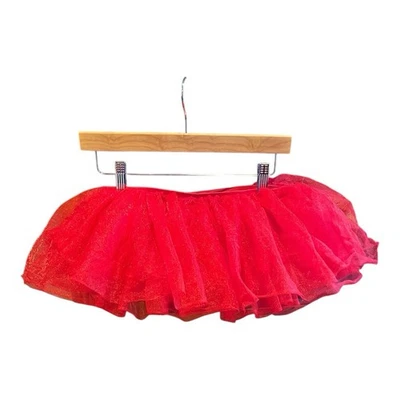 Costumes USA Adult Standard Red Tutu 9" Ballerina Costume Elastic Waist - Image 1 of 4