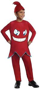 New Pac-Man Pac Man Red Ghost Blinky Deluxe Child Halloween Costume  