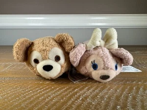 Authentic Disney Tsum Tsum's Duffy NWOT and Shellie May NWT 3.5" Plush - Picture 1 of 6