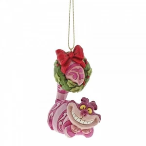 Jim Shore Ornamento Stregatto Cheshire Alice nel paese delle meraviglie - Foto 1 di 1