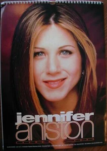 Jennifer Aniston 1999 Over-Size Calendar 17X12 - Picture 1 of 2