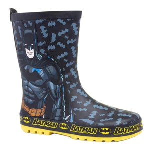 DC Comics Jungen Mädchen Kinder Batman Wellies Wellington Regenstiefel - Bild 1 von 6