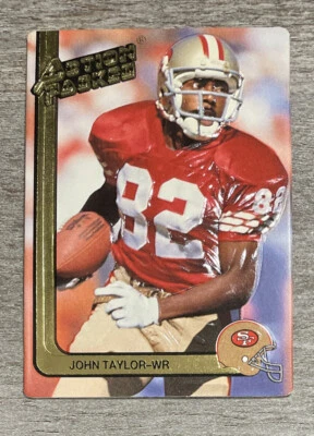 John Taylor 1991 Action Packed 49ers #249  *F684* - Image 1 of 2