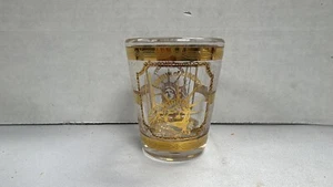 Gold Statue of Liberty Shot Glasses (B7) - Picture 1 of 3