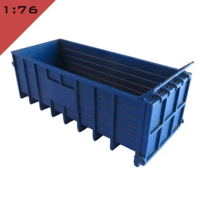 1x 3D printed HOOK-LIFT CONTAINER 1:76, OO Model Miniature Scenery Layout - Picture 1 of 9