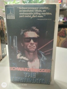 The Terminator 1984 Thorn EMI Video VHS Rare Hard Case Clamshell 80s - Picture 1 of 5