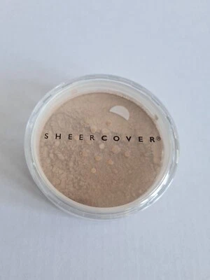 Sheer Cover Mineral Foundation ALMOND 4g Full Size New Sealed Rare Genuine x1 - Image 1 of 4