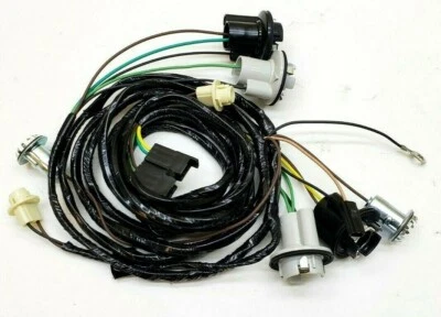 Arnés de cableado carrocería trasera luz trasera Camaro 1970 1971 1972 1973 RS SS Foto 1 de 4