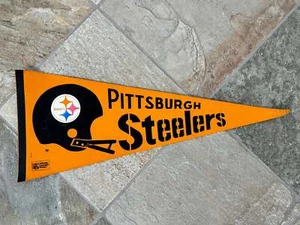 Vintage Pittsburgh Steelers Football Pennant - Picture 1 of 5