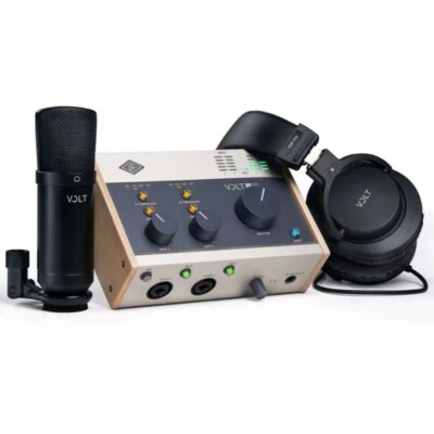 UNIVERSAL AUDIO VOLT 276 STUDIO PACK 2x2 USB Interface Headphones, Mic, Software - Image 1 of 4