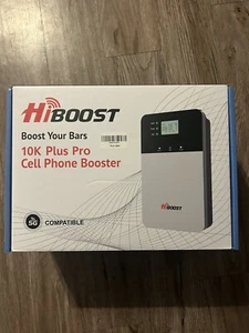 Hiboots 10K Plus Pro Cell Phone Signal Booster with built-in antenna and high 5G - Picture 1 of 4