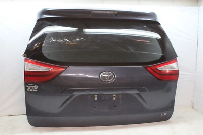 Toyota Sienna Le 2016 maletero puerta trasera escotilla azul 8V5 OEM 11 12 13 14 15 16 17 18 Foto 1 de 4
