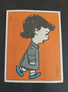 FIGURAS LINUS 1971 # 8 LUCY - EXCELENTE - RETIRADAS DEL ÁLBUM - MUY RARAS - Imagen 1 de 2