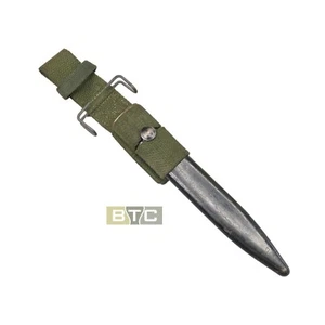 British/Australian No5 Jungle Carbine/SLR Bayonet Scabbard & Jungle Green Frog - Picture 1 of 2