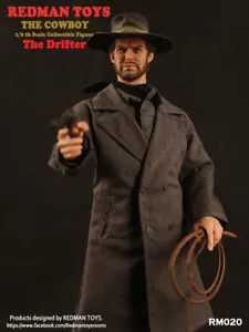 Figura a escala 1/6 The Stranger' High Plains Drifter Clint Eastwood RM20 Iminime - Imagen 1 de 8