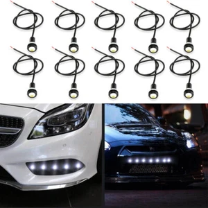 10x Eagle Eye Lamps LED DRL Fog Daytime Running Car Light Tail Backup 12V White - Picture 1 of 11