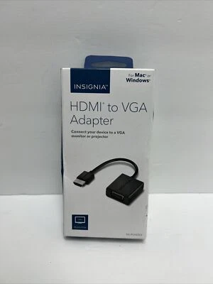 Insignia HDMI To VGA Adapter For Mac & Windows Laptops Desktops - Image 1 of 3
