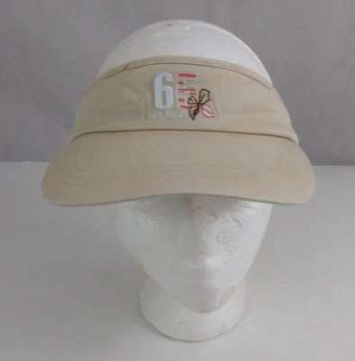 Visera ajustable Old Navy 65 floral para mujer 100 % algodón bordada Foto 1 de 4