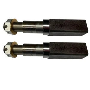 Set Of 2 Square Trailer Spindle Fits Universal Models - Picture 1 of 10