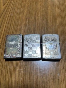 Zippo Lighter 19 set of 3 - Picture 1 of 2