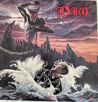 Dio - Holy Diver(1983)Warner 1-23836-STERLING/SLM 4080 Early US Press w/Lyric - Image 1 of 4