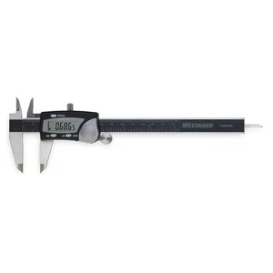 WESTWARD 2ZA59 Digital Caliper,0-6 In,1.56 In Deep Jaw 2ZA59 - Picture 1 of 1