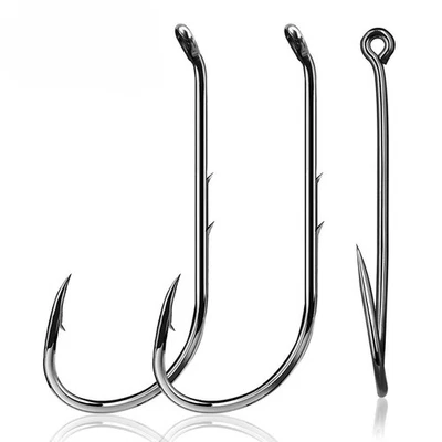 50 ~ 200 piezas ganchos para cebo gancho para pesca gancho para cebo gancho circular desplazado 17 mm ~ 51,3 mm Foto 1 de 4