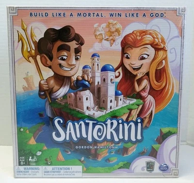 Santorini Roxley Spin Master Board Game Gordon Hamilton Greek Gods SEALED NEW - Image 1 of 4