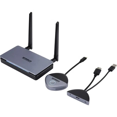 SpeaKa Professional SP-TR-500 Drahtloses Full HD Präsentationssystem 30 m 5 G... - Bild 1 von 4