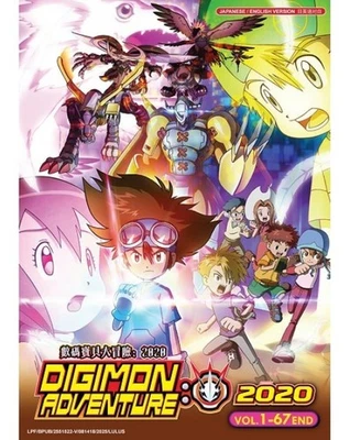 DIGIMON ADVENTURE:2020 Vol.1-67 END English Dubbed All Region DVD SHIP FROM USA - Image 1 of 2