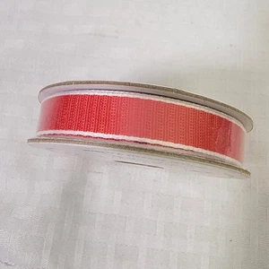 Stampin Up! Poppy Parade Textured Weave Ribbon 1/2 inch 10 yards 147813 - NEW - Picture 1 of 3
