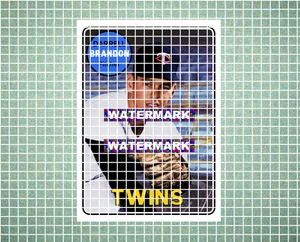 Darrell Brandon Minnesota Twins 1969 Stil individuelle Baseball Kunstkarte - Bild 1 von 2