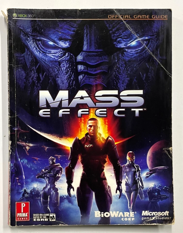 Mass Effect Prima Games Official Strategy Game Guide Xbox 360 - Image 1 of 3