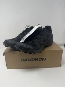 Salomon Women's Speedcross 6 Trail Running Shoes Sz 8.5US Black Tried On Only - Picture 1 of 11