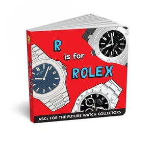 R is for Rolex-ABCs for the Future Watch Collectors - Kids Book-Diaper Book Club - Picture 1 of 3