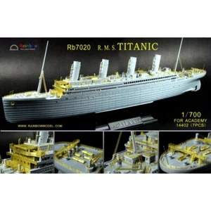Rainbow PE 1/700 R.M.S. TITANIC full upgrade parts RB7020 - Picture 1 of 3